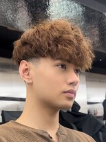 フィフスパーク(fifth PARK)&nbsp;渋谷スペインカールラルフカール刈り上げ高めツーブロックメンズ