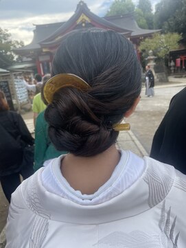 Relier hair&make 【3月10日NEW OPEN(予定)】 和装アップ 白無垢着付け