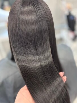 アイヴィ 表参道(IVY) ダークトーングレージュブリーチなしダブルカラー