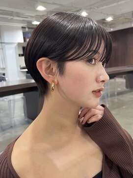 アビー(ABBEY4) ハンサムショートカット前髪なし大人ショートショートボブ表参道