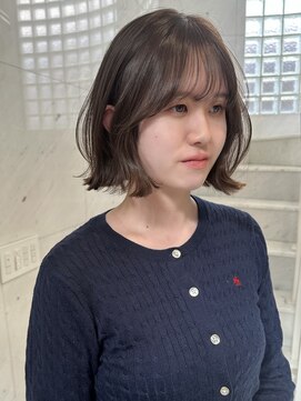 サイン 韓国ボブ 渋谷(SIGN) 韓国ボブレイヤーボブ渋谷タッセルボブお洒落なレイヤーカット