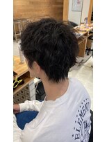 リーク(LEEK)&nbsp;刈り上げないメンズパーマ！