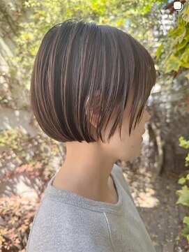 クリーク ボイス ヘアー 東原店(CLIQUE voice hair) 透明感ブラウンアッシュ/ショートカット/スッキリショート