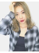 美容室 杏樹 ハイトーン「ミルクティーカラー☆」