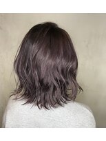 セシルヘアー 京都駅前4号店(Cecil hair) ボルドーふるふわボブ★★★