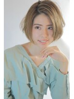 ヘアーアンドカラー プラーチェ(hair&color Plaatje) クールな前下がりボブ 【プラーチェ相模大野店 相模大野】