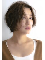 ヘアメイク コムハース 調布(hair make COMHEARES) クールショートボブ