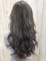 ヘア ドレス リッケ(hair dress lykke)&nbsp;【lykke】カジュアルロング×Mauve　greige