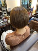 大人かわいい小顔20代30代40代上品ボブ【池袋/池袋駅/ショート】