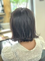 カーサ バイ ハミュウ たまプラーザ(CASA by Humium)&nbsp;グレージュアッシュでナチュラル◎切りっぱなし外ハネボブ