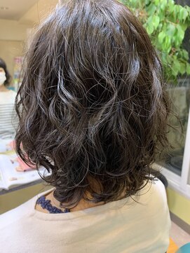 美容室 ダルテ(d'Arte) ミディアムレイヤー×パーマ