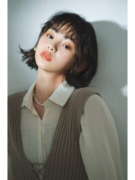 セカンドルーム ティーシーヘアー(2nd room TC hair) 切りっぱなしボブ