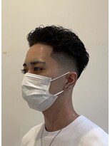 ヘアサロンルート(HAIR SALON ROUTE) スキンフェード 宮城リョータパーマ