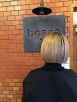 ボスコ 下北沢店(bosco) ボブ×ホワイトベージュ【gocci】