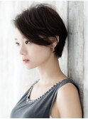外ハネボブ/美髪のススメ/韓国マッシュ/ブルーブラック/髪質改善