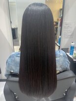 ジエクト 本店(The Ect)&nbsp;真・新生髪質改善酸性ストレート×ネイビーブラック×艶髪