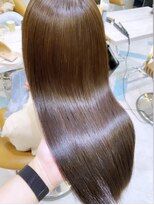 ロンドプランタン 恵比寿(Lond Printemps) ○ラベンダーミルクティー　くすみベージュ　髪質改善 縮毛矯正