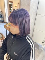 ミニム ヘアー(minim hair) 【minim×岩田】ラベンダーパープル