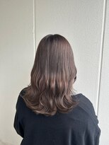 ガリカ シーム(Gallica/SEAM)&nbsp;【桑原雪音】透明感ブラウンベージュ/ブリーチカラー/大人艶髪