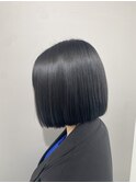 切りっぱなしボブ