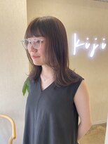 キジ(kiji)&nbsp;ミディアムボブ / 酸性ストレート 〔久屋大通/久屋/丸の内〕