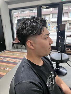 キャリー(Caly) Low fade parm style