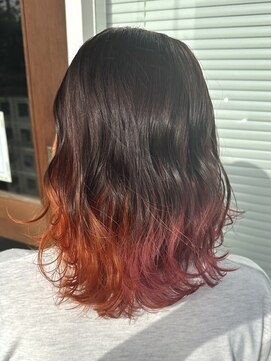 ブランシェ 小牧店(BRANCHE) Orange × Pink デザインカラー〔西尾〕