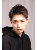 スタイリング初心者も挑戦しやすい 清潔感溢れるアップバング