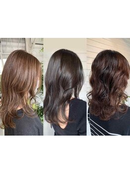 プロがワンランク上の貴方をプロデュース*内側から潤う施術でツヤ髪な大人styleをご提案！