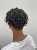 メンズ×ツイストパーマ