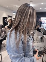 キング 枚方店(K!ng)&nbsp;縮毛矯正髪質改善ハイライトレイヤーカット枚方美容室エクステ