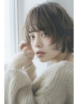 ラナ 新宿(lana) マッシュウルフ/顔まわり/レイヤーカット【lana hair 新宿】