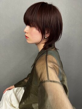 ラベル 渋谷(LAVEL) 大人ショートヘア/ハイライトカラー/イルミナカラー[渋谷]