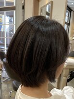 アルターリール(aL ter Rire)&nbsp;イメチェン/ホワイトブロンド/外ハネボブ/美髪/ワイドバング