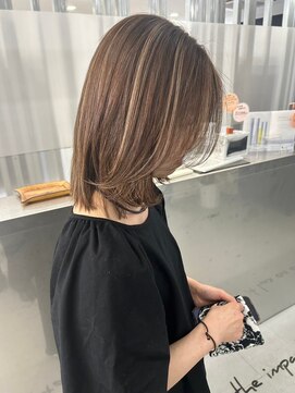 キング 枚方店(K!ng) 縮毛矯正髪質改善ハイライトレイヤーカット枚方美容室エクステ