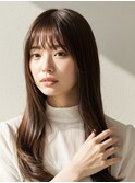 イメチェン/美髪/外ハネボブ/ワイドバング/髪質改善/縮毛矯正