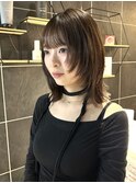 【Cura原宿】梅雨対策・酸性ストレート・艶チョコレートブラウン