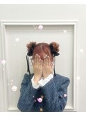 ふわふわかわいぃくまみみヘア♪