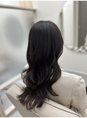 ロング レイヤー  グレージュカラー【平谷】