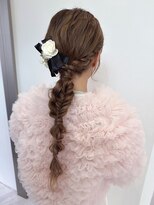 モナバイルーブル(MONA by Louvre)&nbsp;【MONA】編みおろし/アレンジ/ヘアセット/ヘアアレンジ