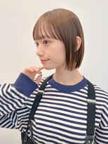 ガーデンエン 表参道(GARDEN eN)&nbsp;ボブ×透明感ベージュ