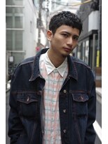 ブークル(boucle)&nbsp;クロップスタイル　くせ毛ショート　ナチュラルクロップ