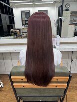 カノン(kanon)&nbsp;【kanon松戸】香野優子　ブリーチなしカシスピンク