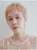20代30代40代ひし形大人かわいい小顔ラベンダーアッシュショート