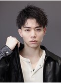 束感ツイストスパイラルアップバング