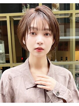 コピュラ コピュラカワゴエ(COPULA) 暗めカラーグランマッシュデザインカラーフェイスフレーミング