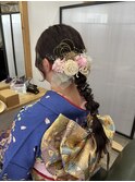 卒業式ヘアセット＊yui