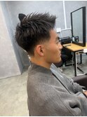 【フェード】テーパーフェード/アップバング