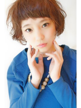 ブーケ(BOUQUET) 大人かわいい・エアリーショート・ジグザグバング・<