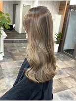 アテバイルイス 喜連瓜破(ATE by luis)&nbsp;【神田オススメ】細目ミルクベージュハイライト